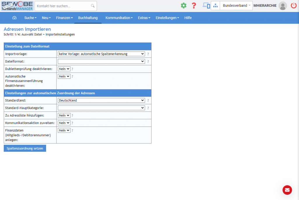 Vereinssoftware Datenmigration 